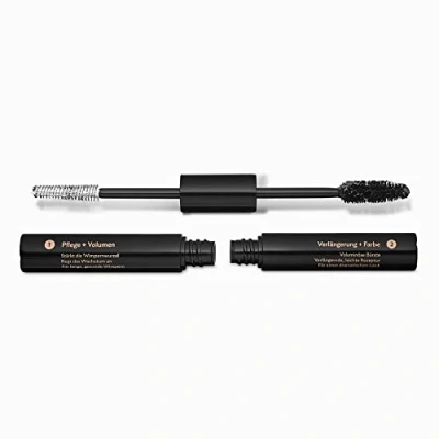 Abbildung von Cosart Mascara Black Double Lash Effect 2 x 7ml Wimpernpflege + Wimperntusche