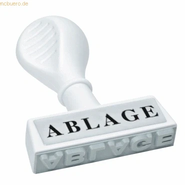 Abbildung von Wedo Textstempel Ablage