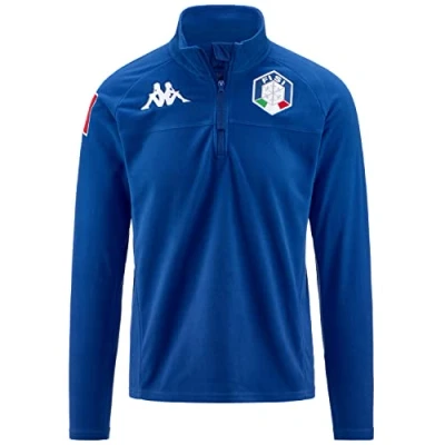 Abbildung von Kappa Unisex Kinder und Jugendliche 6cento 687b FISI Sportsweater, Blue Princess, S