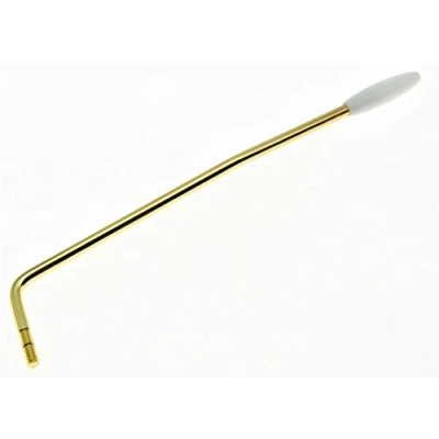 Abbildung von kaish Gold W/Weiß Spitze ST Strat Style Gitarre Tremolo Arm (zum Einschieben, für Fender
