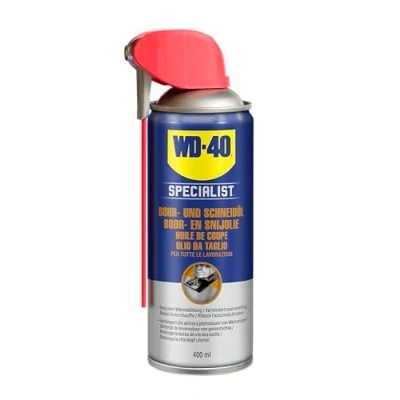 Abbildung von WD 40 Specialist Bohr und Schneidöl 400 ml Schmiermittel, reduziert Werkzeug Verschleiß