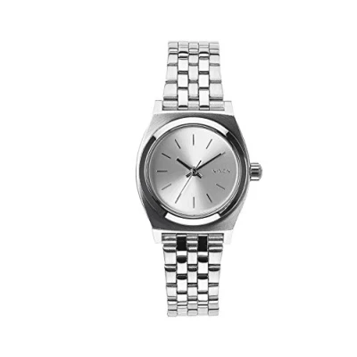 Abbildung von Nixon Damen Armbanduhr XS Small Time Teller Analog Quarz Edelstahl A3991920 00