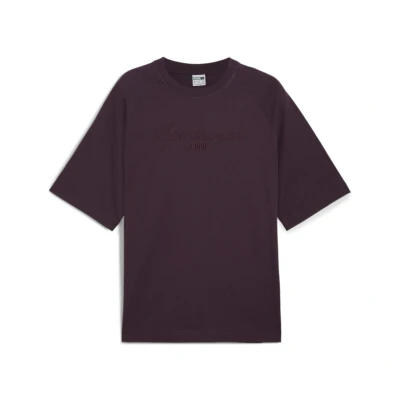 Abbildung von Puma Classics Tshirt print, Herren, Größe: XL, Midnight plum