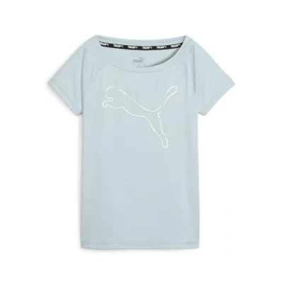 Abbildung von Puma Train Favorite CAT Sport Tshirt, Damen, Größe: Small, Turquoise surf