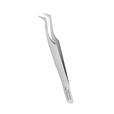 Abbildung von STALEKS Wimpernzange Professionelle Wimpernpinzette EXPERT 41 TYPE 6 (curved,75), 1 tlg., Gebogene Pinzette/Mega Volume“Boot“