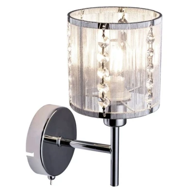 Abbildung von Globo Wandleuchte Wandlampe rund K5 Kristalle 15091W