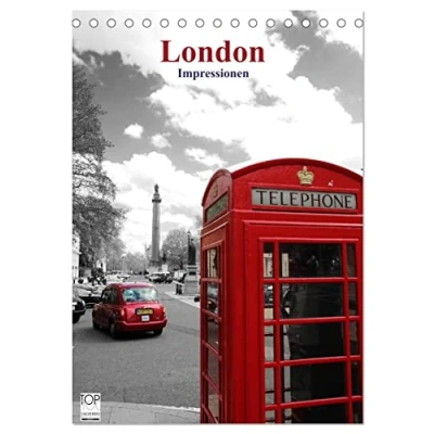 Abbildung von London Impressionen (Tischkalender 2025 DIN A5 hoch), CALVENDO Monatskalender