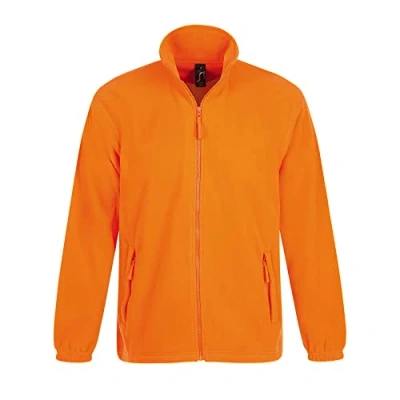 Abbildung von Sols Herren Outdoor Fleece Jacke North (XL) (Orange)