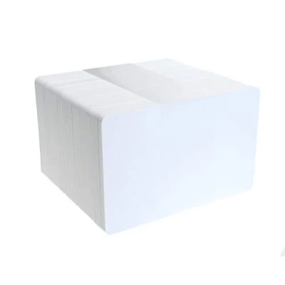 Abbildung von ALG ID Cards Premium weiße PVC Karten aus Kunststoff (760 Mikron, CR80) (500)