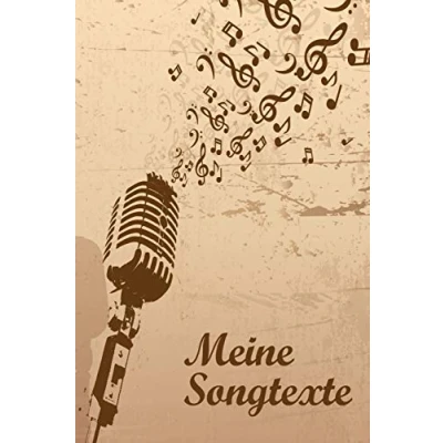 Abbildung von Meine Songtexte: Notizbuch Songbook Perfekt zum Songtexte schreiben Song Writing