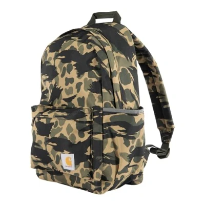 Abbildung von Carhartt Unisex Erwachsene 21 l Laptop Rucksack, langlebig, wasserabweisend, mit Hülle, Klassischer Rucksack (Blind Duck Camo), One Size, l,