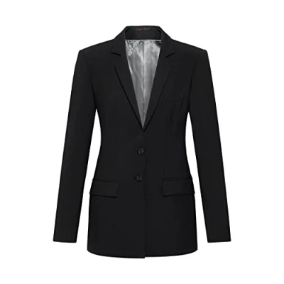 Abbildung von Greiff Longblazer Corporate Langblazer PREMIUM Damen OEKO TEX® Schwarz 52