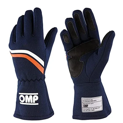 Abbildung von OMP Damen Handschuhe My2021 Marineblau, Größe S FIA 8856 2018 9