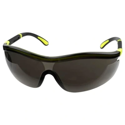 Abbildung von wolfcraft Bügelschutzbrille OUTDOOR, getönt I 4933000 Sportliche Bügelbrille zum Schutz vor mechanischer Gefährdung, UV Strahlung und blendendem Licht