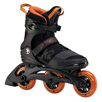 Abbildung von K2 Skates Unisex Inline Trio LT 100, Black orange, 30F0129.1.1.105