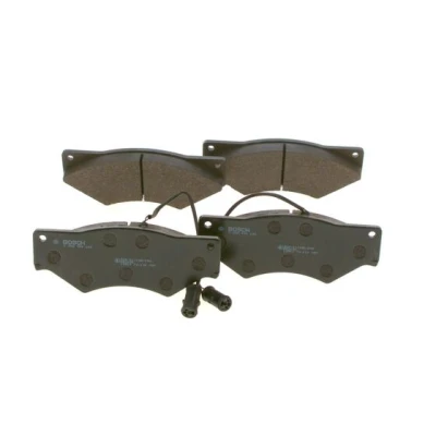 Abbildung von BOSCH 0 986 494 193 Bremsbelagsatz Low Metallic mit integriertem Verschleißsensor IVECO: DAILY 2 Pritsche/Fahrgestell, Kasten/Kombi