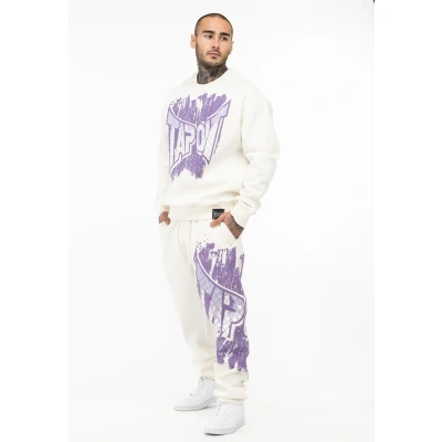 Abbildung von Tapout Normale Passform CF Jogginghose, Herren, Größe: Medium, White lilac