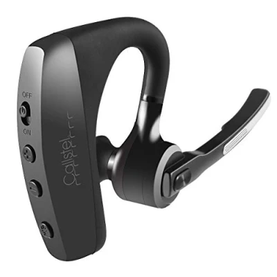 Abbildung von Callstel Headset 5.0, Bluetooth: Headset, Bluetooth 5, aptX, 2 HD Mikrofone, Windgeräusch Unterdrückung (Headset Aptx HD, Bluetooth, in Ear Freisprecheinrichtung Handy)