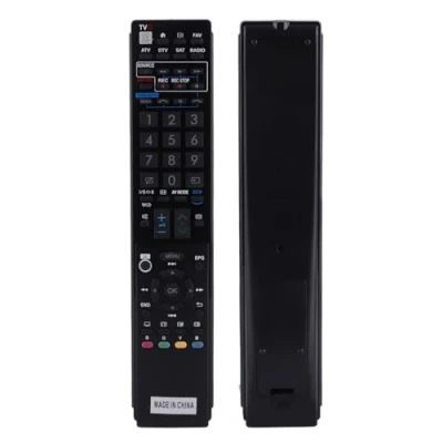 Abbildung von Annadue Original Fernbedienung für Sharp, Ersatzfernbedienung Sharp TV. (Schwarz)