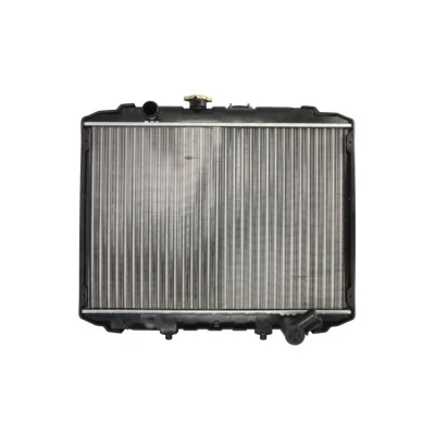 Abbildung von THERMOTEC D70505TT Kühler, Motorkühlung Aluminium 586 400 34 Schaltgetriebe Kühlrippen mechanisch gefügt MITSUBISHI: L300 / Delica III Bus