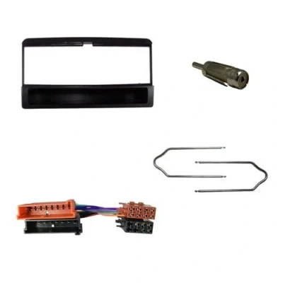 Abbildung von Lomatronix Radioblende Set Ford Focus,Mondeo,Galaxy,Fiesta,Cougar, mit Ablagefach, schwarz