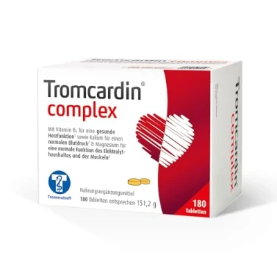 Abbildung von Tromcardin Complex Tabletten, Farblos, 180 Tabletten