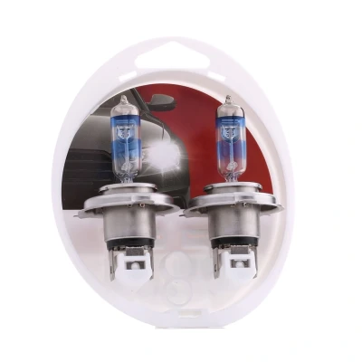 Abbildung von PHILIPS 12342XVGS2 Glühlampe, Fernscheinwerfer H4 12V 60/55W 3500K Halogen VOLKSWAGEN: GOLF 3, 2, FORD: FIESTA 5, Focus Mk1 Limousine