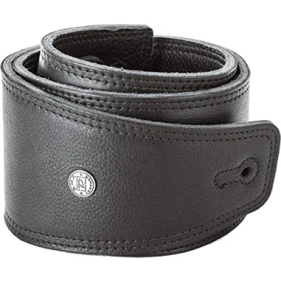 Abbildung von JIM DUNLOP Gitarrengurt Leder Deluxe 89cm, Schwarz