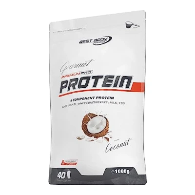 Abbildung von Gourmet Premium Pro Protein Coconut 1000 g Zipp Beutel