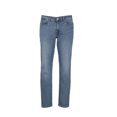 Abbildung von HERO by John Medoox 5 Pocket Jeans Denver Regular Straight Stretch Herrenjeans Fit Casual Clean Wash Denim / für Herren