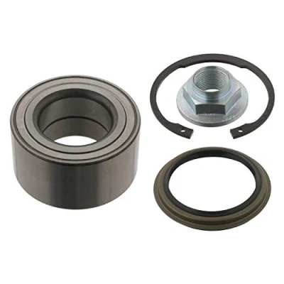 Abbildung von FEBI BILSTEIN 31566 Radlagersatz Vorderachse links, rechts mit Achsmutter Sicherungsring, Wellendichtring 76 Kegelrollenlager