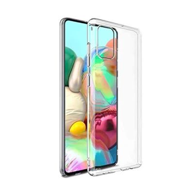 Abbildung von NEW&#039;C Hülle für Samsung Galaxy A51 4G, [Ultra transparent Silikon Gel TPU Soft] Cover Case Schutzhülle Kratzfeste mit Schock Absorption und Anti Scratch kompatibel 4G