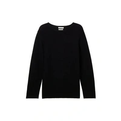 Abbildung von TOM Tailor Strickpullover, Damen, Größe: 54, Deep black