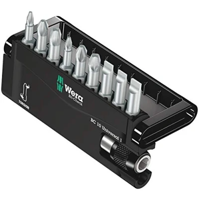 Abbildung von Wera Bit Sortiment, Check 10 Universal 1, teilig, 05056161001