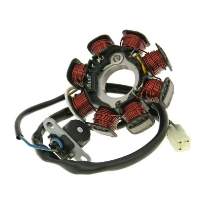 Abbildung von VANEZ Lichtmaschine Stator Zündung kompatibel für Kymco Agility 50, Grand Dink, Like, People, Yager GT