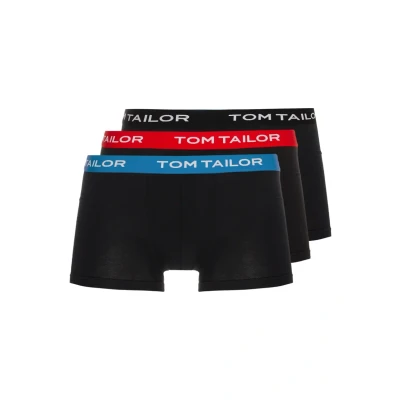 Abbildung von TOM Tailor 3 PACK Panties, Herren, Größe: Small, Black