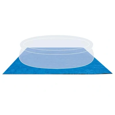 Abbildung von Intex Pool Bodenschutzfliese 28048 Bodenschutzplane für Pools 472x472 cm