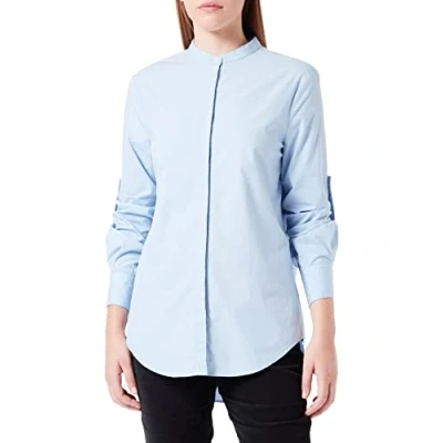 Abbildung von BOSS Befelize Hemdbluse, Damen, Größe: 32, Light/pastel blue