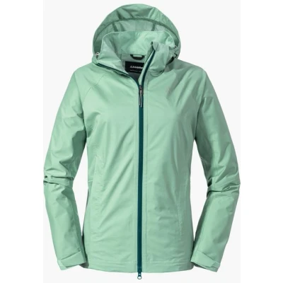 Abbildung von Schöffel EASY XT Regenjacke / wasserabweisende Jacke, Damen, Größe: 38, Blau