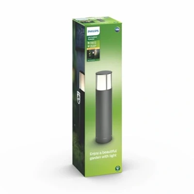 Abbildung von Signify Philips myGarden LED Sockelleuchte Stock 600lm, Anthrazit