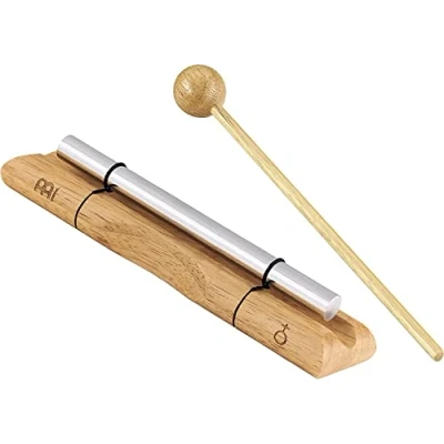 Abbildung von Sonic Energy Klangstab Erde/Om 2177,60 Hz, Ton C7# Chime für Meditation, Therapie, Klassenzimmer Inkl. Holzschlägel (EC E)