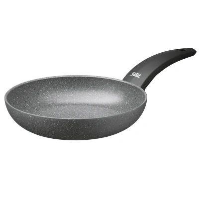 Abbildung von Silit Montano Bratpfanne 20 cm, Induktionspfanne, Aluminium beschichtet, wärmeisolierter Kunststoffgriff