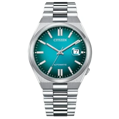 Abbildung von Citizen Automatikuhr NJ0151 88X, Armbanduhr, Damenuhr, Herrenuhr, Edelstahlarmband, Saphirglas, Datum