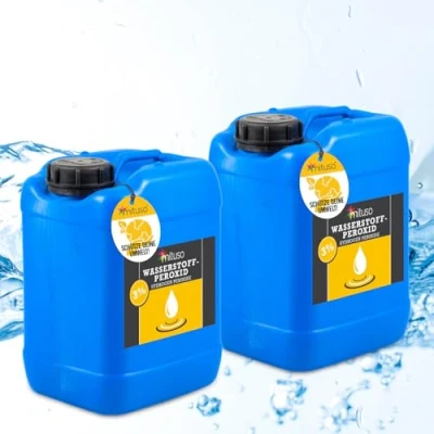 Abbildung von mituso Wasserstoffperoxid 10 Liter 3% Lösung Hochreine Qualität, ohne Stabilisator Vielseitig einsetzbar für Haushalt und technische Anwendungen