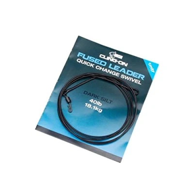 Abbildung von Nash Cling On Fused Leader Silt 1m Karpfen Vorfächer