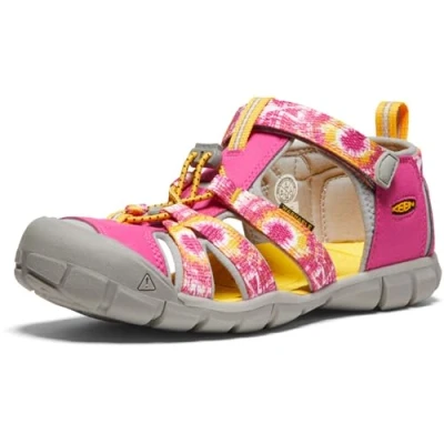 Abbildung von Keen Seacamp 2 Cnx Unisex Kinder Sandalen , Rosa Multi Yellow, 37 EU