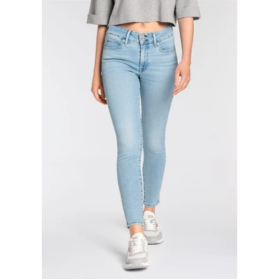 Abbildung von Levi&#039;s 711 Double Button Jeans Slim Fit, Damen, Größe: 31x32, Moments like this
