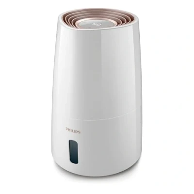 Abbildung von Philips Luftbefeuchter &quot;HU3916/10 3000 Serie&quot;, 3 l Wassertank, für 45 m² Räume, mit NanoCloud Technologie