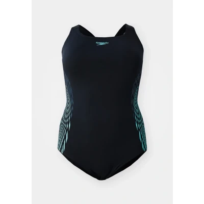 Abbildung von Speedo Placement Medalist (+) Badeanzug für Damen, Dark Teal, 40
