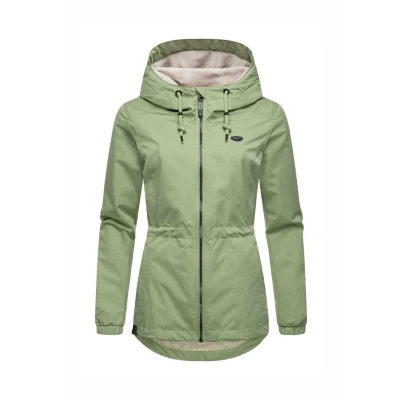 Abbildung von Ragwear Dankka TECH Regenjacke / wasserabweisende Jacke, Damen, Größe: XS, Dusty green